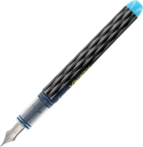 Vista 3 de Pilot Varsity - Bolígrafos estilográficos desechables, tinta turquesa, caja de docena (90009)