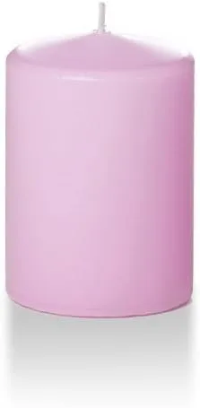 Vista 31 de yummi Caja de 12 velas redondas blancas de 3" x 4
