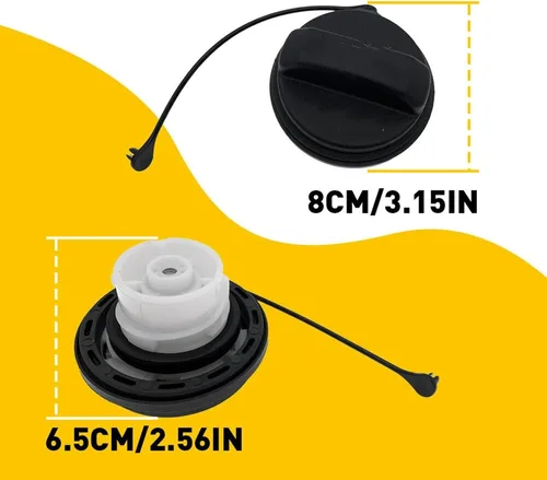 Vista 5 de Car Fuel Tank Cap, for Hyundai, for Accent 2006-2020, for Azera 2006-2017 31010-3L600 Fuel Filler Gas Cap Tank Covers Car Parts Car Accessories Car
