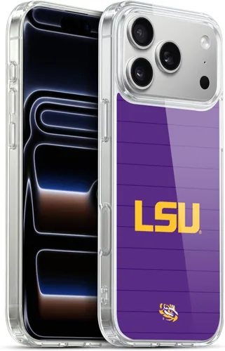 Vista 177 de Head Case Designs Funda de gel suave con licencia oficial de la Universidad Estatal de Louisiana LSU Camou compatible con Apple iPhone 7 Plus/iPhone