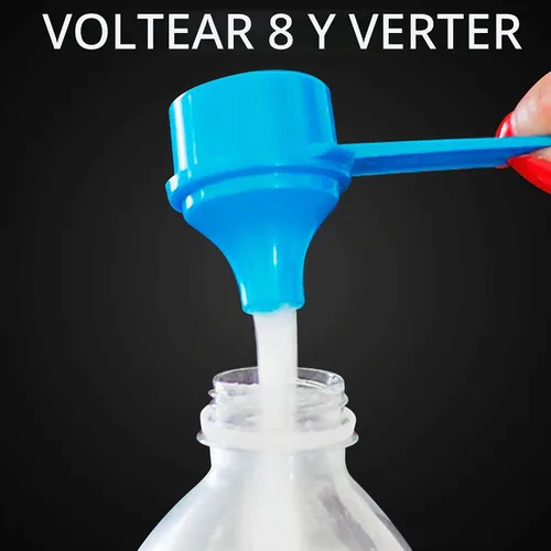Vista 5 de 80 cc 4.73 tbsp 80 mL Cuchara de plástico de mango corto con embudo adjunto, cucharas medidoras para polvos, café, alimentos para mascotas
