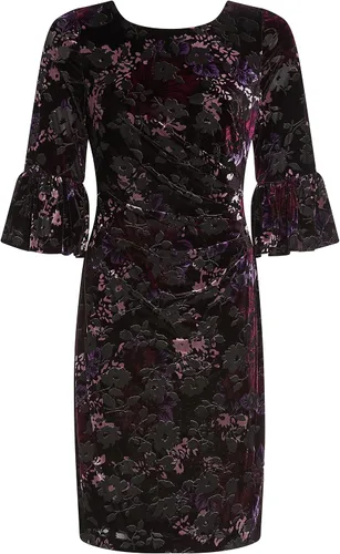 Vista 5 de Adrianna Papell Vaina de terciopelo estampado para mujer