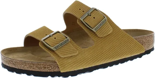 Vista 54 de Birkenstock Sandalias unisex Arizona con plantilla suave para adultos Negro (black Oiled Leather)