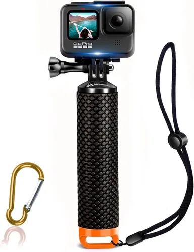 Vista 11 de Floating Hand Grip Waterproof Monopod for GoPro Hero 13 12 11 10 9 8 7 6 5 Azul