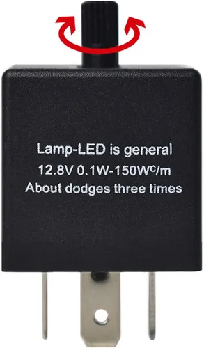 Vista 5 de 0052 1 Uds. Adaptador de 3 clavijas, conector de 3 clavijas, conversión de conector de cable para automóvil, motocicleta, LED, relé, resolución