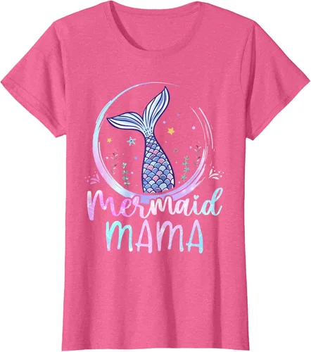 Vista 22 de Camiseta de sirena para mujer, diseño de cola de sirena para cumpleaños, playa, cola de sirena, Negro