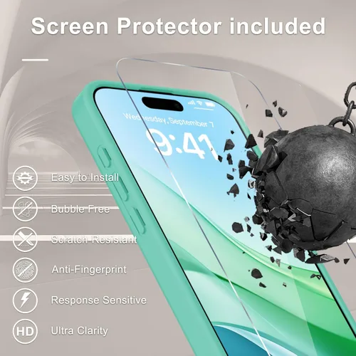 Vista 1435 de Funda para Google Pixel 10 Pro XL, cubierta magnética mate, color negro Fit for MagSafe, Screen Protector included, Shockproof Military Grade
