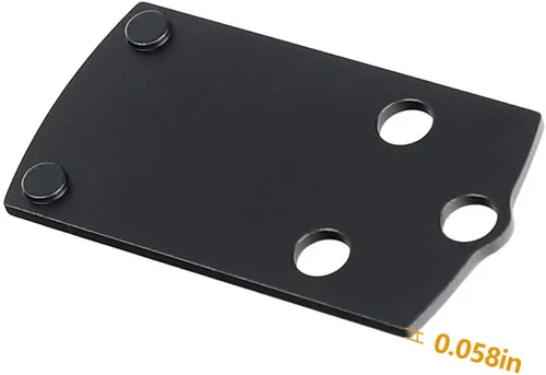 Vista 5 de ohhunt Soporte adaptador de placa de punto rojo compatible con Glock 43X 48 MOS Hellcat OSP Holosun 407k 507k ohhunt RD U1