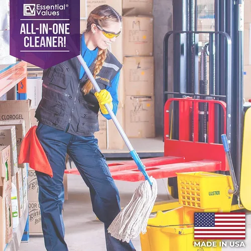 Vista 2 de Essential Values Limpiador de peróxido al 5%, certificado Safer Choice Fabricado en Estados Unidos, multisuperficie, extra concentrado, ideal