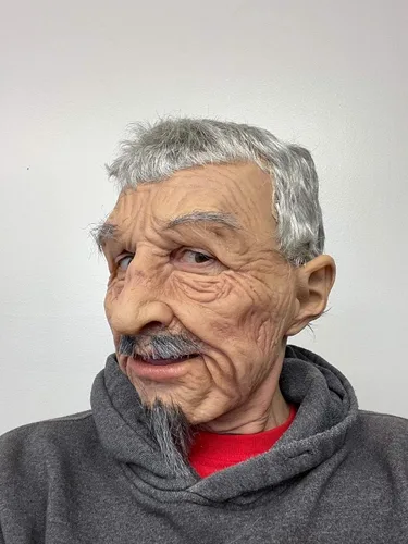 Vista 3 de Zagone Studios Jacques, máscara de hombre de mediana edad, Beige