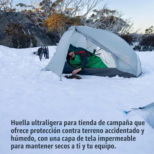 Vista 2 de Sea to Summit Telos Lightfoot - Huella para tienda de campaña, 2 personas