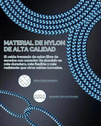Vista 7 de Cargador de teléfono para automóvil, adaptador de encendedor de cigarrillos de doble puerto + 2 cables Lightning de 3 pies de carga rápida