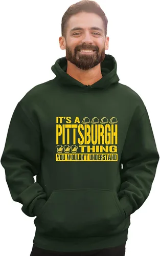 Vista 40 de Go All Out Sudadera con capucha It's A Pittsburgh Thing You Wouldn't Understand para hombre y mujer