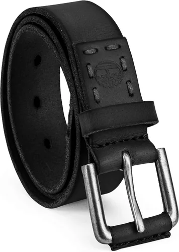 Vista 9 de Timberland Cinturón de cuero para niños Marrón