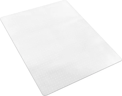Vista 10 de Alfombrilla para silla de oficina para suelos duros - 45''×53'', protector de suelo transparente de PVC resistente para madera/azulejos