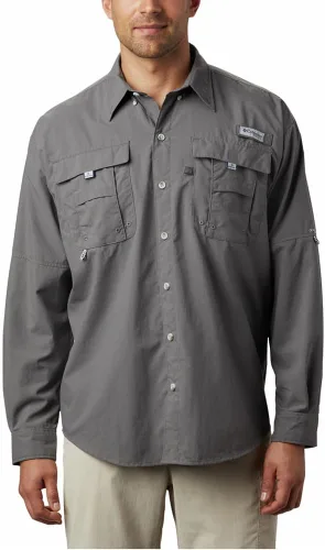 Vista 18 de Columbia Discontinued PFG Bahama II Camisa de manga larga para hombre Remolacha