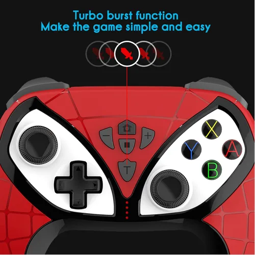 Vista 5 de Switch Controllers, Wireless Controller for Nintendo SwitchLiteOLED Controller with a Mouse Touch Feeling on Back Buttons, Extra Switch Pro