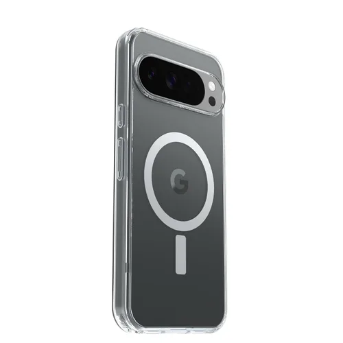 Vista 3 de OtterBox Symmetry Series - Carcasa transparente con Pixelsnap para Google Pixel 10 Pro XL, transparente