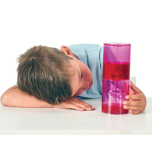 Vista 4 de TickiT-92094 Tubo Sensorial Jumbo Ooze - Gran Temporizador Líquido - Juguete Tranquilizante para Enfoque y Concentración - Juguete para Necesidades