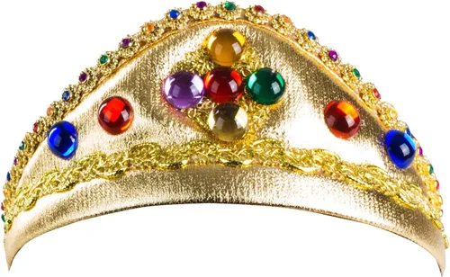 Vista 5 de Tigerdoe Kings Crown - Corona de rey real y corona de princesa - Accesorios de disfraz de reina