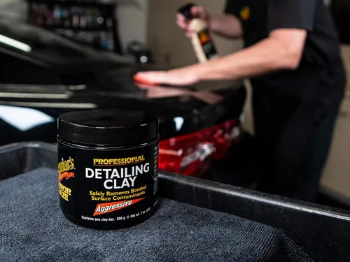 Vista 4 de Meguiar's - Juego de arcilla de restauración de faros de coche
