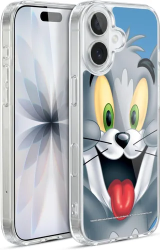 Vista 28 de Head Case Designs Funda de gel de cara completa con licencia oficial de Tom y Jerry Jerry [protección de grado militar] compatible con Apple iPhone