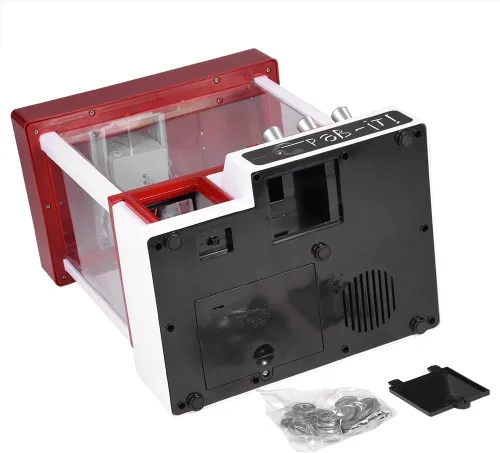 Vista 8 de Mini juguetes de máquina de muñecas, juego electrónico de la máquina de la garra con los niños