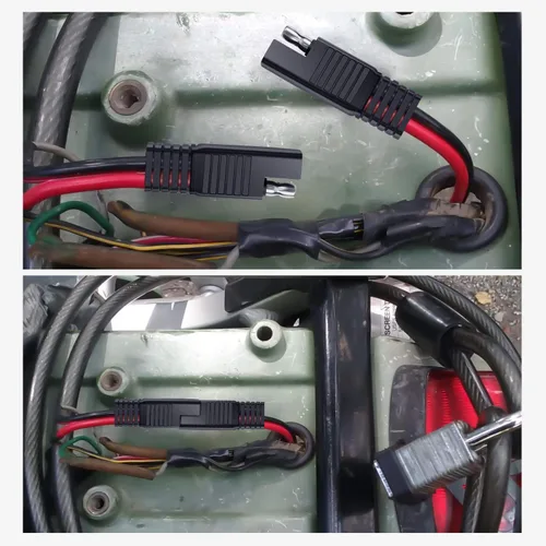 Vista 7 de Nilight Arnés de desconexión rápida de calibre 10 y 2 pines, cable de plomo de bala de conector SAE resistente