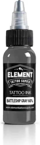 Vista 13 de Element Tattoo Supply - Tinta negra para tatuaje, 8 onzas, tinta negra Negro
