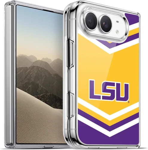 Vista 133 de Head Case Designs Funda de gel suave con licencia oficial de la Universidad Estatal de Louisiana LSU Camou compatible con Apple iPhone 7 Plus/iPhone