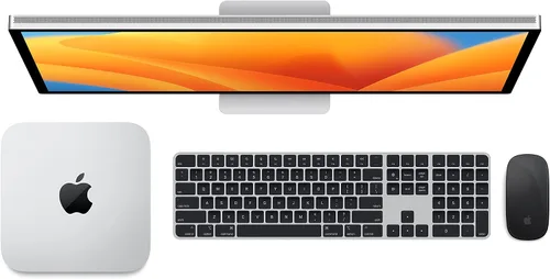 Vista 6 de Apple Computadora de escritorio Mac mini 2023 con chip Apple M2 Pro con CPU de 10 núcleos y GPU de 16 núcleos, memoria unificada de 16 GB