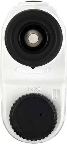 Vista 8 de Nikon Coolshot 20i GII - Telémetro de pendiente láser de golf, versión estándar blanco con borde amarillo, talla M