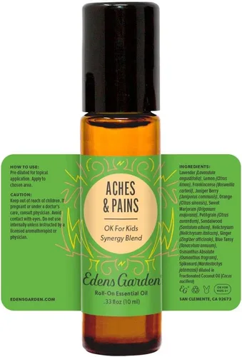Vista 7 de Edens Garden Mezcla de aceite esencial roll-on para dolores y dolores, 100% puro, grado premium, natural, terapéutico, aromaterapia, seguro