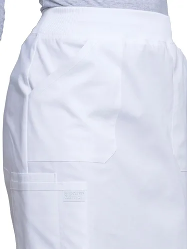 Vista 3 de Scrubs Uniform Skirt Workwear Professionals, Rib-Knit Waist, Soft Stretch WW510