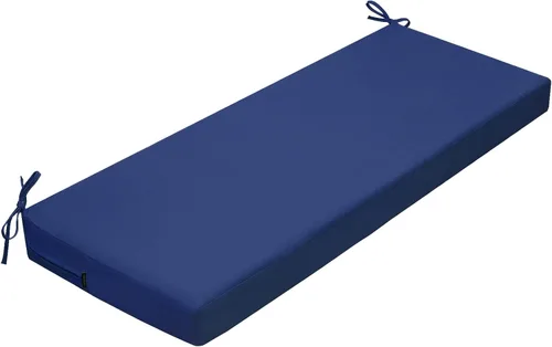 Vista 17 de idee-home Cojín de banco para exteriores impermeable, cojines de banco para muebles de exterior, almohadilla de asiento de repuesto para columpio