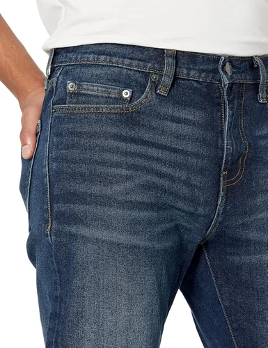 Vista 3 de Tienda Essentials Jeans de corte recto para hombre