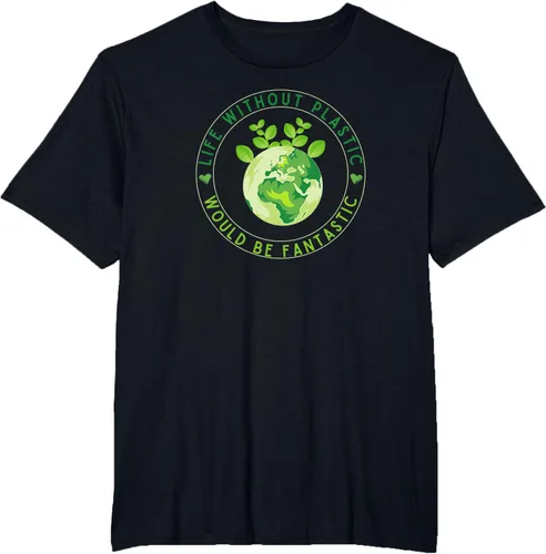 Vista 45 de Life Without Plastic Ecology Planet Original Vegan Gift T-Shirt