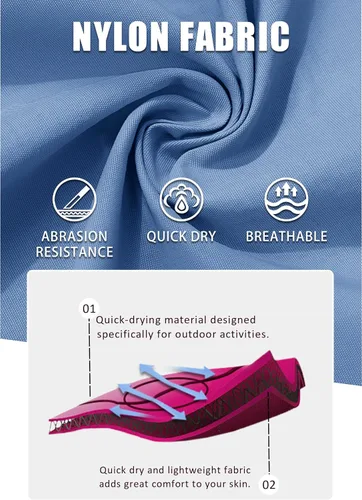 Vista 5 de TACVASEN Camisa de manga larga convertible, transpirable, de secado rápido, con protección UV, para hombre
