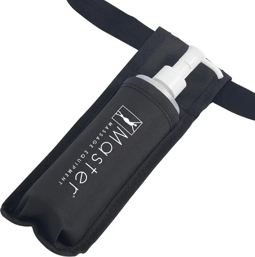 Vista 9 de Master Massage Funda de aceite de masaje para una sola botella, ajustable y resistente al calor, kit de bolsa de funda individual para botella