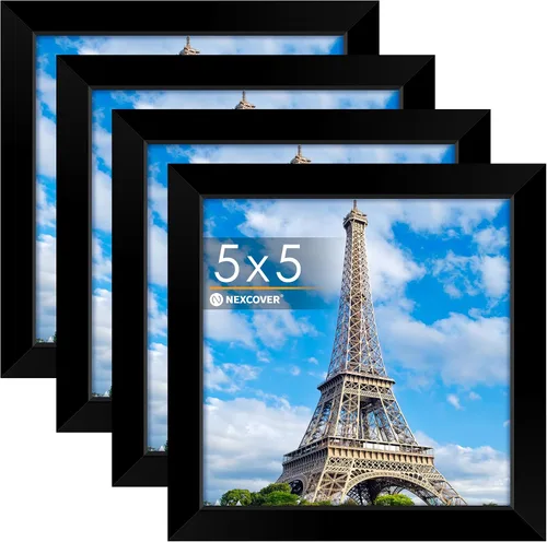 Vista 13 de NEXCOVER Portarretratos de 8.5 x 11 pulgadas, color negro, 10 unidades, marcos de fotos de 8.5 x 11 pulgadas con plexiglás HD inastillable, marcos