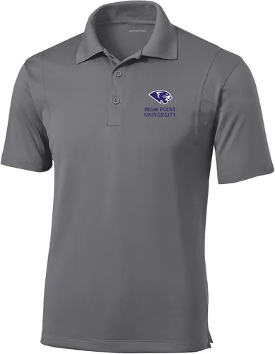 Vista 52 de Polo atlético de micro piqué NCAA para hombre Prime con cuello propio