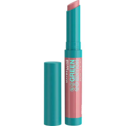 Vista 16 de Maybelline Green Edition Balmy Lip Blush, formulado con aceite de mango, Bonfire, Blue Red, 1 unidad