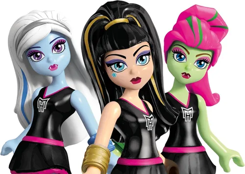 Vista 6 de Mega Construx Monster Fear Squad - Paquete de figuras