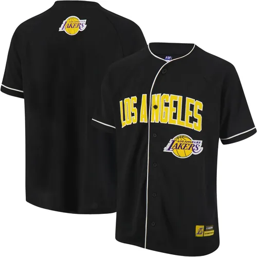 Vista 30 de Ultra Game Camiseta de béisbol oficial de la NBA con botones y botones para hombre