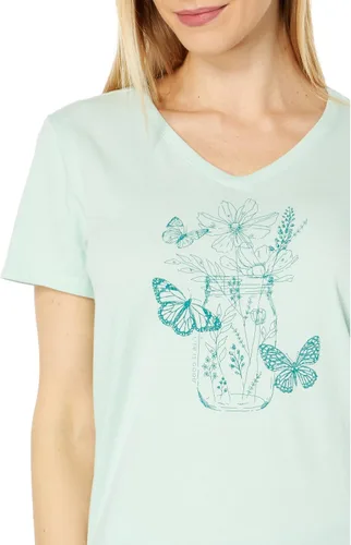 Vista 3 de Frasco de flores silvestres y mariposas para mujer de manga corta Trituradora LITE Vee