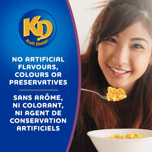 Vista 4 de Kraft Dinner Macarrones y queso espirales, 6.17 oz/6.2 onzas (paquete de 24), importados de Canadá
