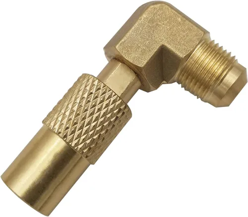 Vista 3 de MENSI Adaptador de conexión rápida/descuento RV de 1/4 pies con codo para Blackstone Parrilla de camping de mesa de gas propano de 17 pulgadas y 22