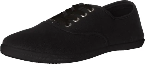 Vista 12 de Easy USA - Zapato de lona con cordones para mujer con plantilla acolchada