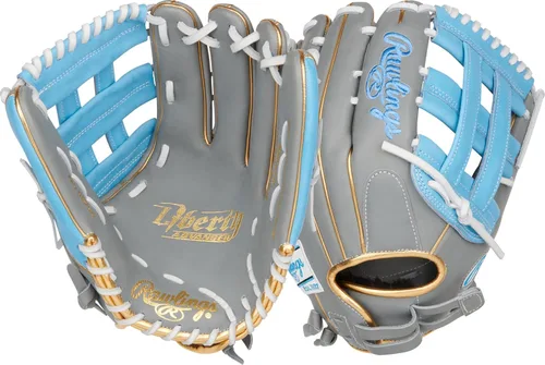 Vista 12 de Rawlings Guantes de sóftbol Liberty Advanced Color Series Fastpitch Tamaños 11.75 a 13 pulgadas Múltiples estilos
