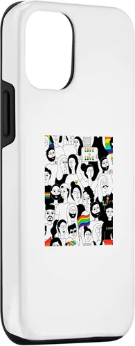 Vista 3 de iPhone 15 LGBTQ Community Lesbian Gay Bi Trans Love Parade Culture Case